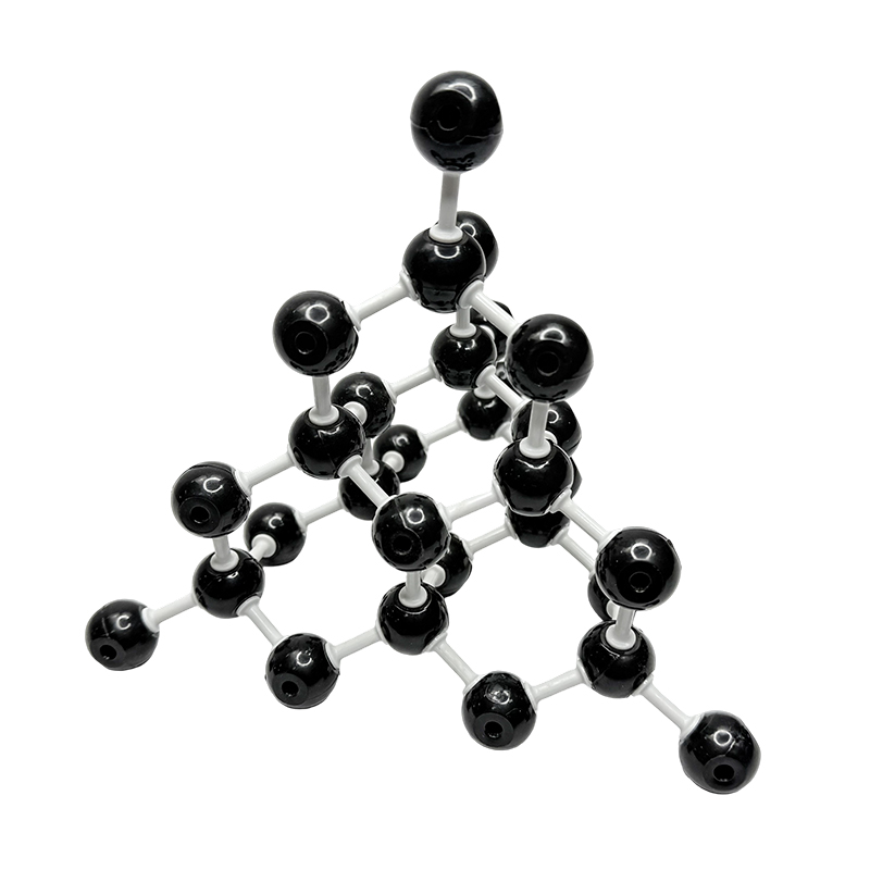 Covalent crystal model diamond molecular structure model